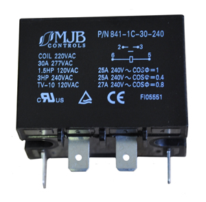 841-1C-30-240 Heavy Duty / High Current Relay